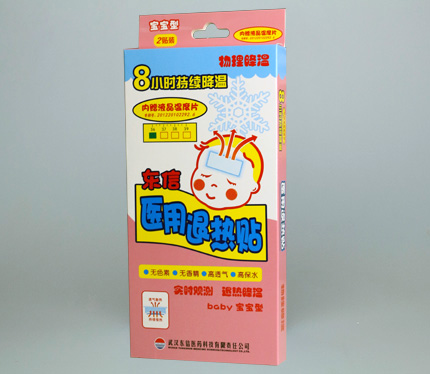 專利退熱貼，退熱效果看得見